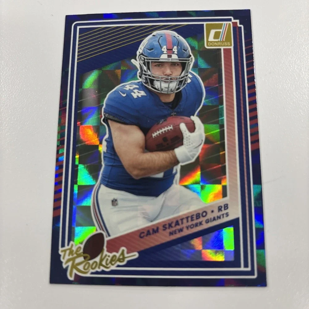 2025 Donruss‎ The Rookies #19 Cam Skattebo Rookie RC